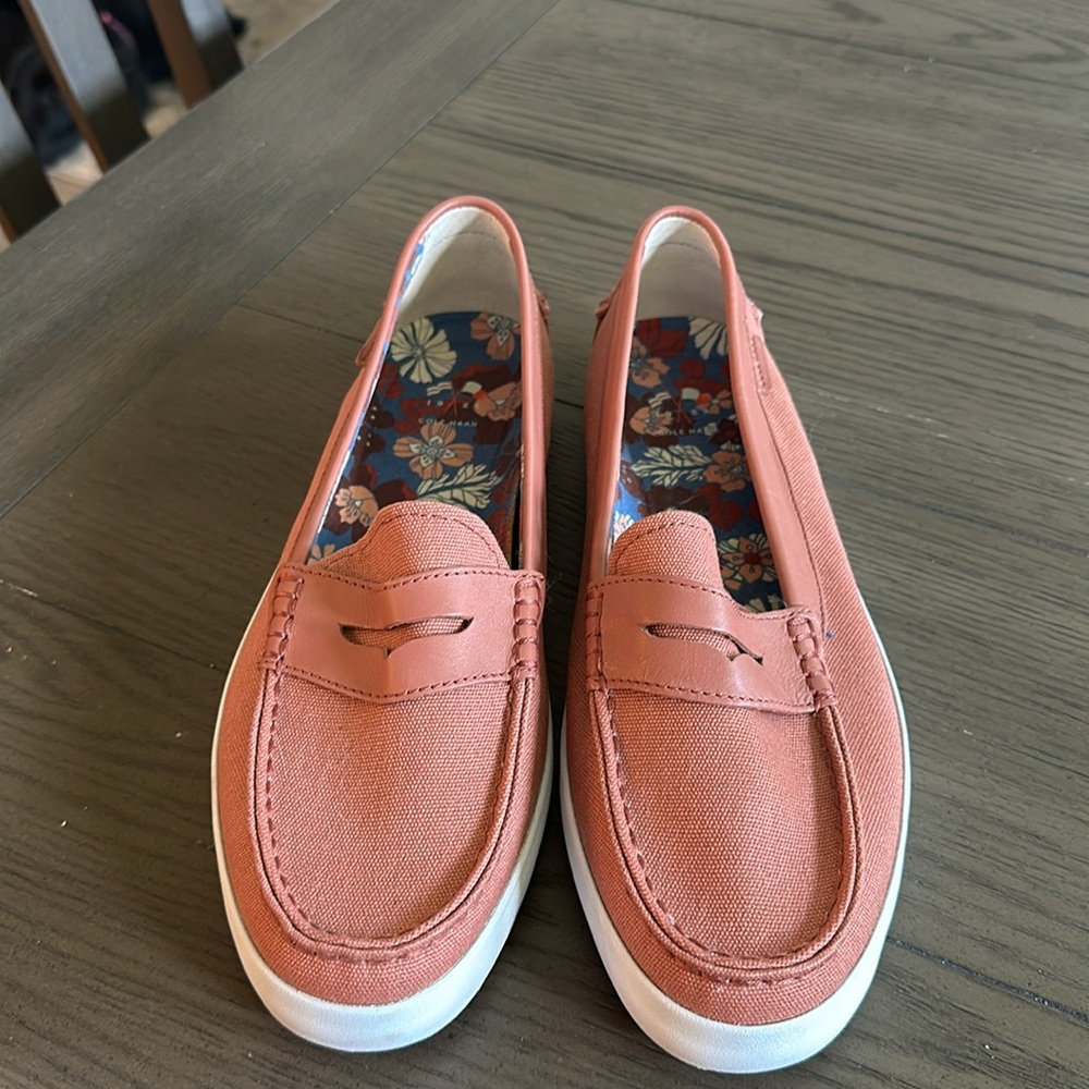 Cole Haan Women’s Canvas Penny Loafer, Size 11